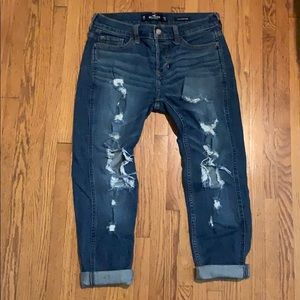 Hollister low rise boyfriend Jean